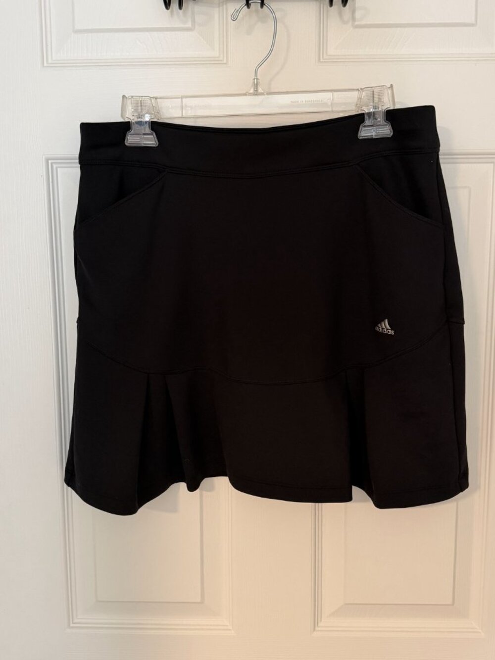 adidas Golf Black Pleated Skort Size M